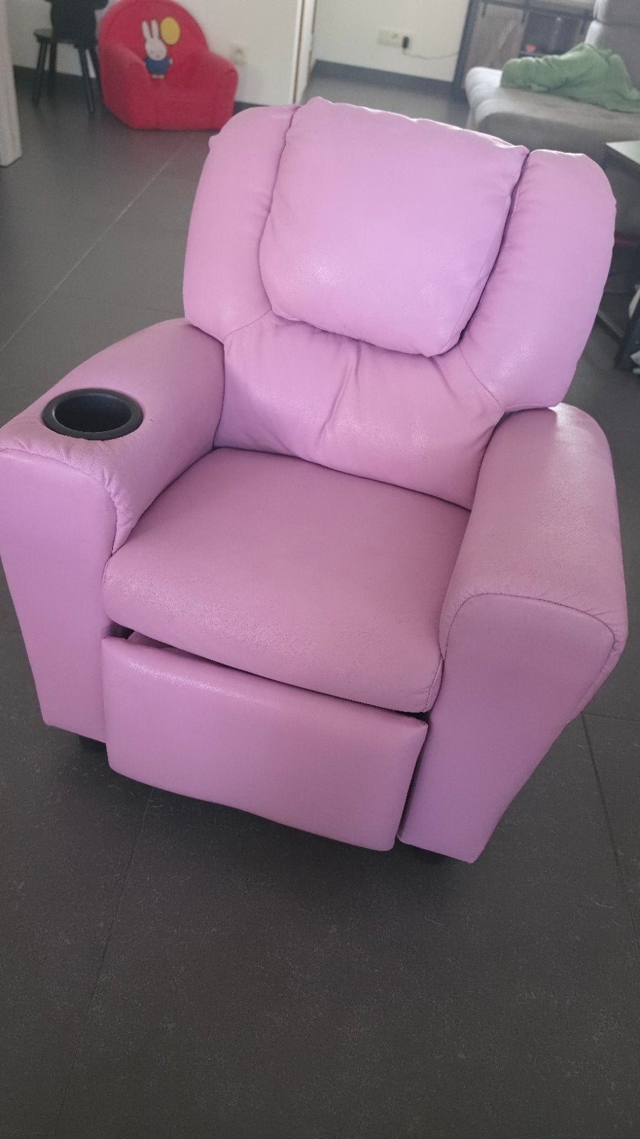 roze kinderrelax, Huis en Inrichting, Fauteuils, Ophalen