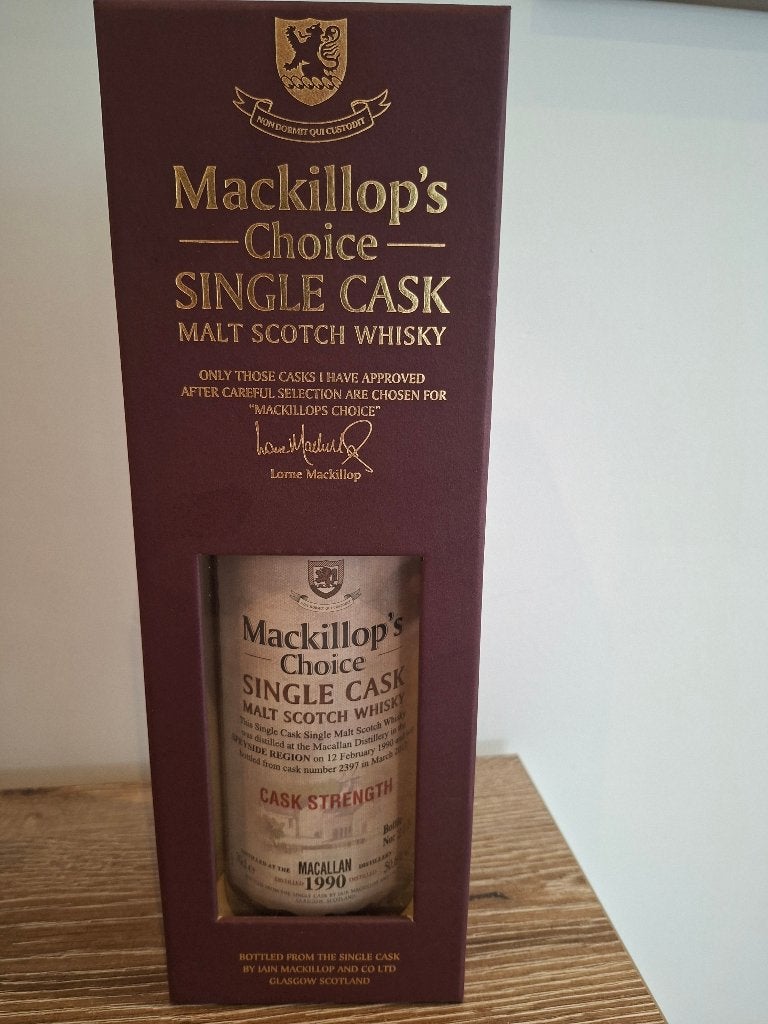 Macallan Mackillop's Choice 1990 - 2012, Collections, Vins, Enlèvement, Neuf, Autres types, Pleine