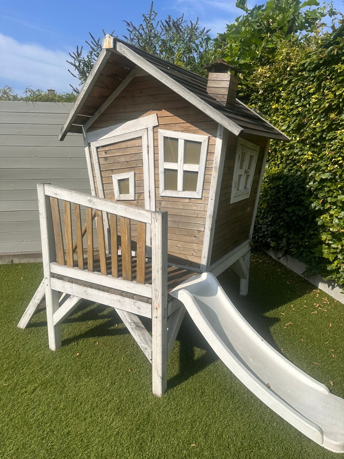 Houten speelhuis, Ophalen, Gebruikt, Hout
