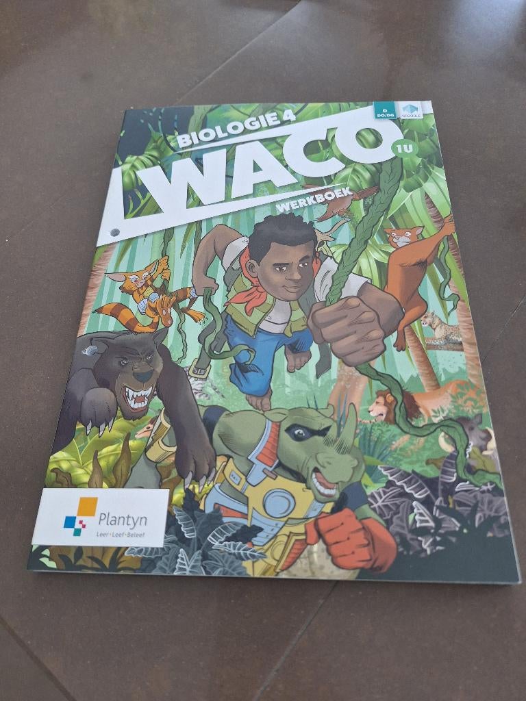 WACO Biologie 4 werkboek doorstroomfinaliteit 1u, Neuf, Enlèvement ou Envoi, Plantyn, Biologie