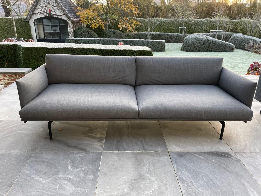sofa en eenzit, 200 à 250 cm, Banc droit, Enlèvement, Utilisé