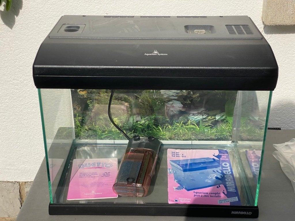 Aquarium, Animaux & Accessoires, Neuf, Enlèvement ou Envoi, Aquarium vide, Couvercle inclus