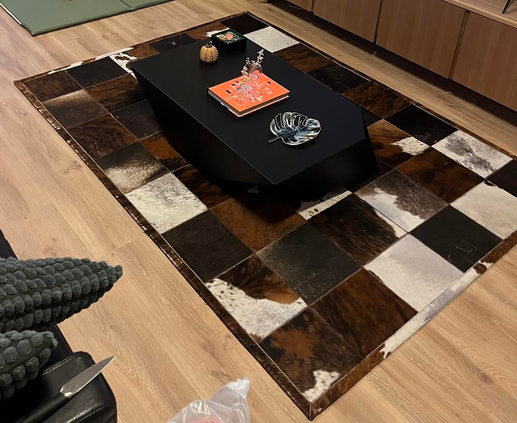 Tapis en veritable peau de vache, Antiquités & Art, Enlèvement