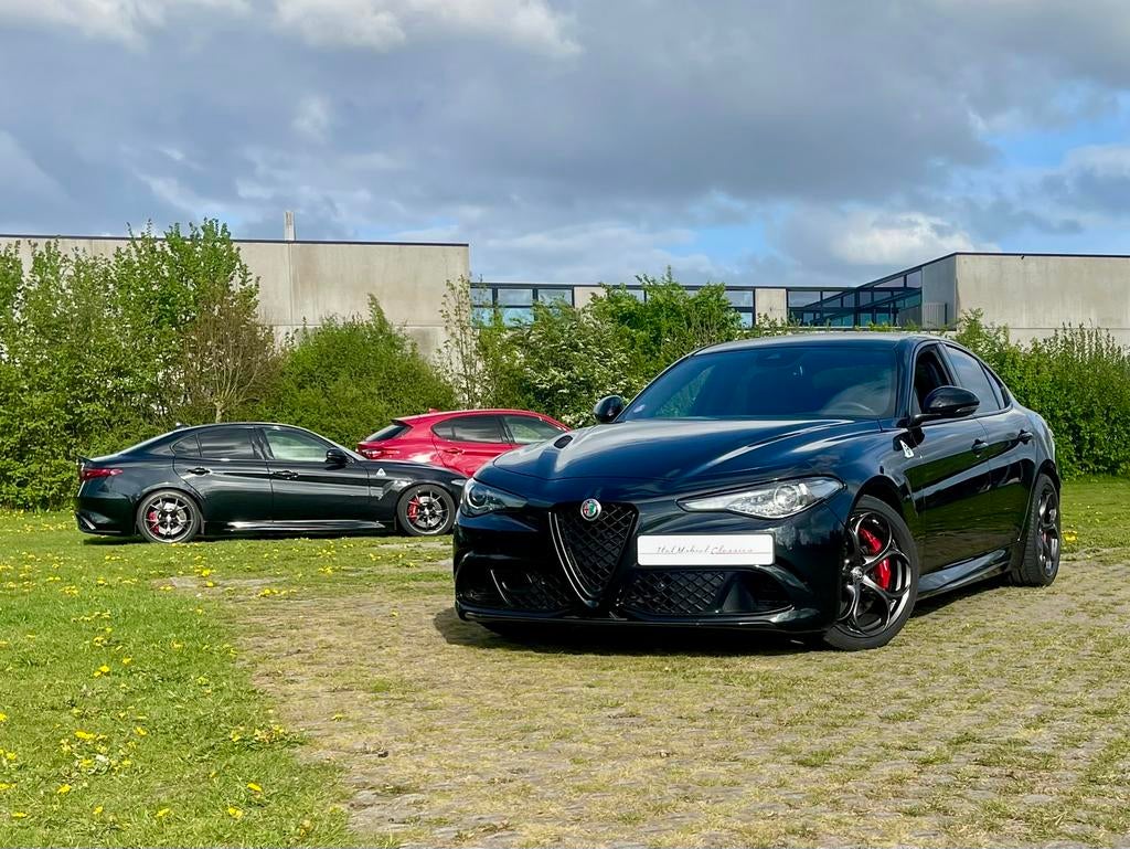 Alfa Romeo Giulia Quadrifoglio – 510 pk | 2022 | 16.000 km, Auto's, Alfa Romeo, Bedrijf, Te koop, Giulia, ABS, Achteruitrijcamera