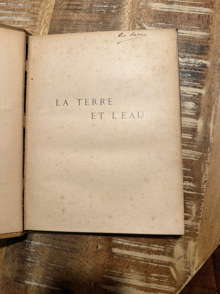 La nature en images, Terre et l'eau, Enlèvement ou Envoi, F. Faideau et Aug. Robin