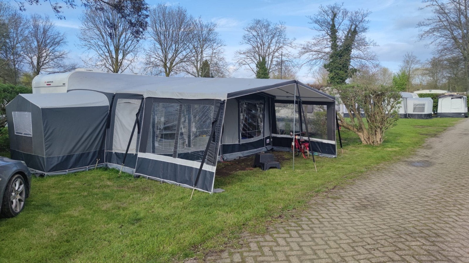 dorema royal deluxe 350 g14 975-1000, Caravans en Kamperen, Ophalen, Vinyl, Dorema