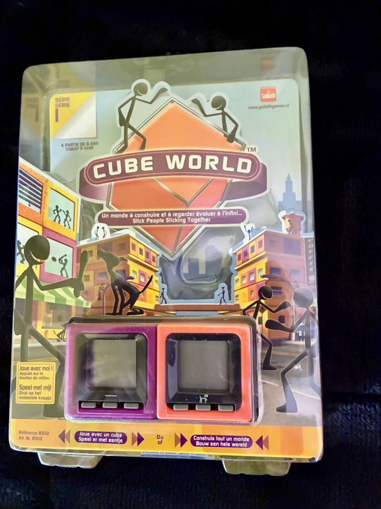 Cube World Serie 1 Sealed Twin Pack – Radica/Goliath Retro, Games en Spelcomputers, Games | Overige, Ophalen of Verzenden, Nieuw