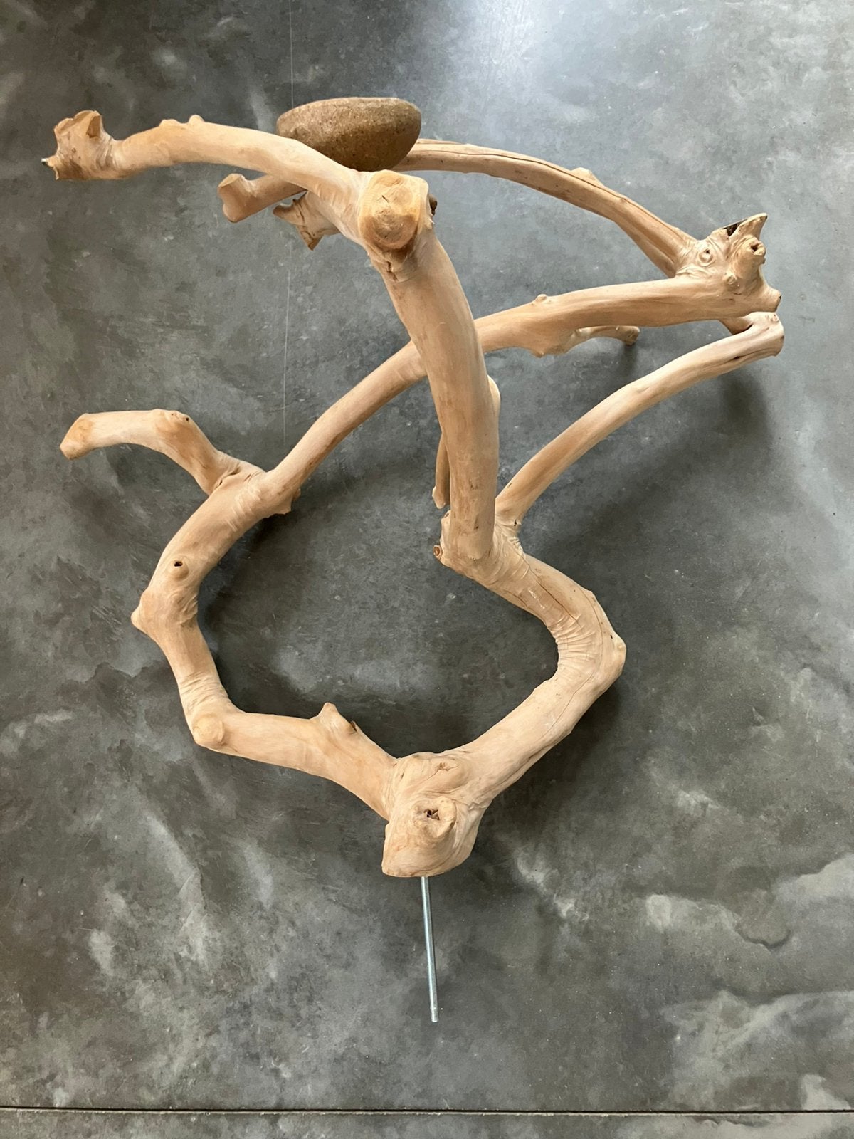 Magnifique perchoir naturel en bois de Java, Animaux & Accessoires, Enlèvement, Comme neuf, Accessoires pour cage