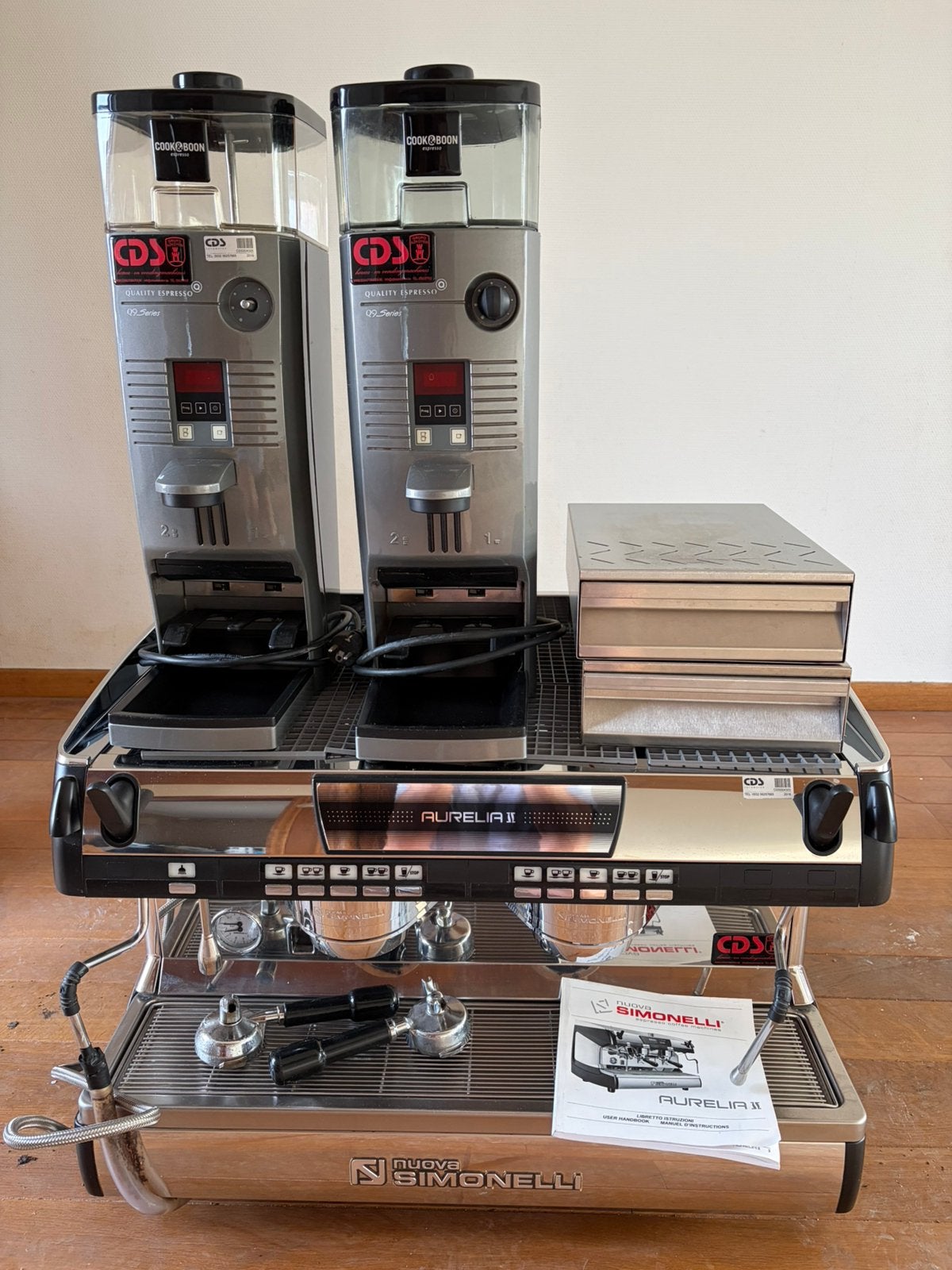 Complete koffiemachine horeca set, Zakelijke goederen, Ophalen, Gebruikt, Koffie en Espresso