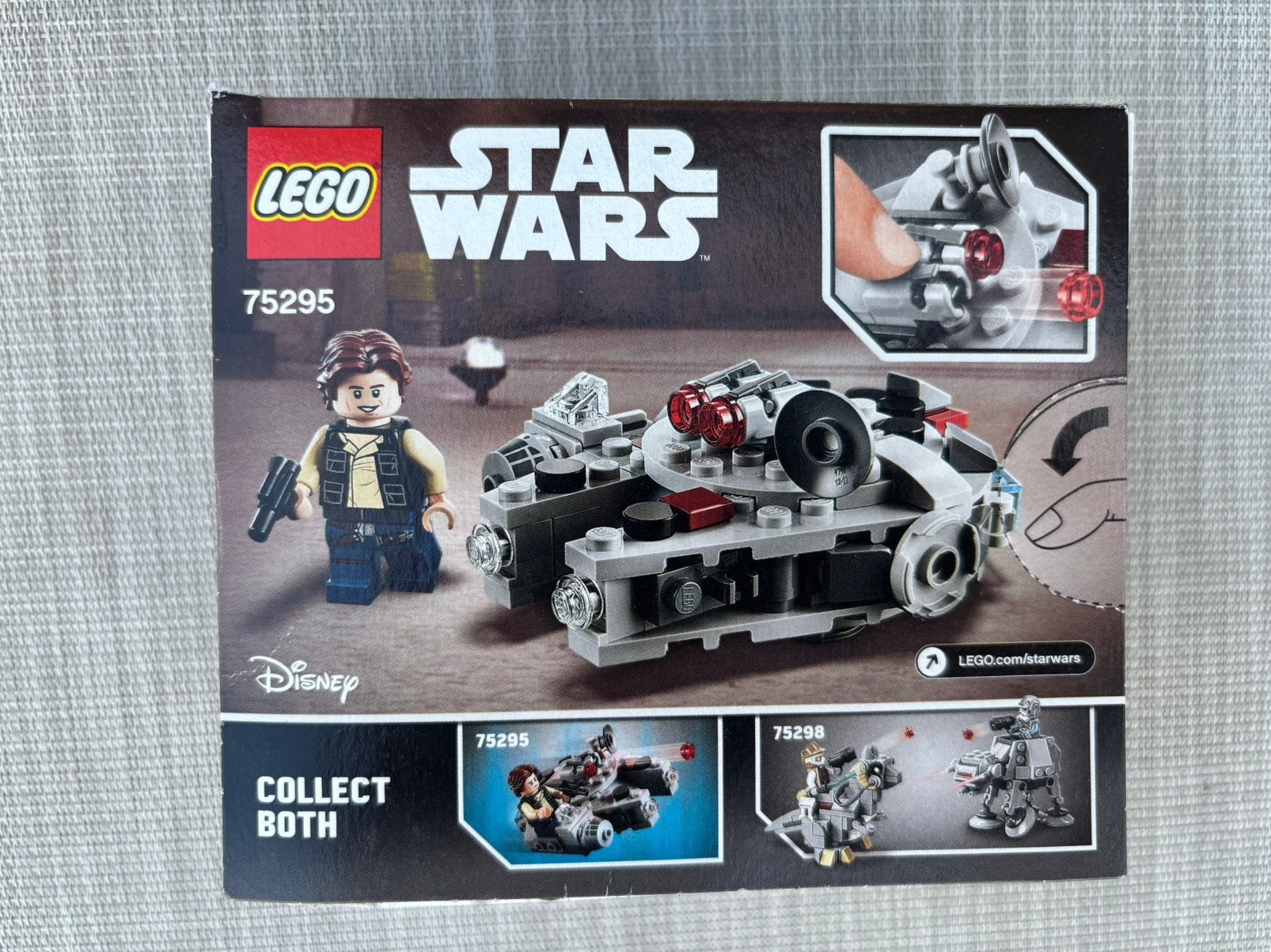 LEGO 75295 Star Wars : Millenium Falcón Microfighter, Lego, Comme neuf, Complet, Star Wars