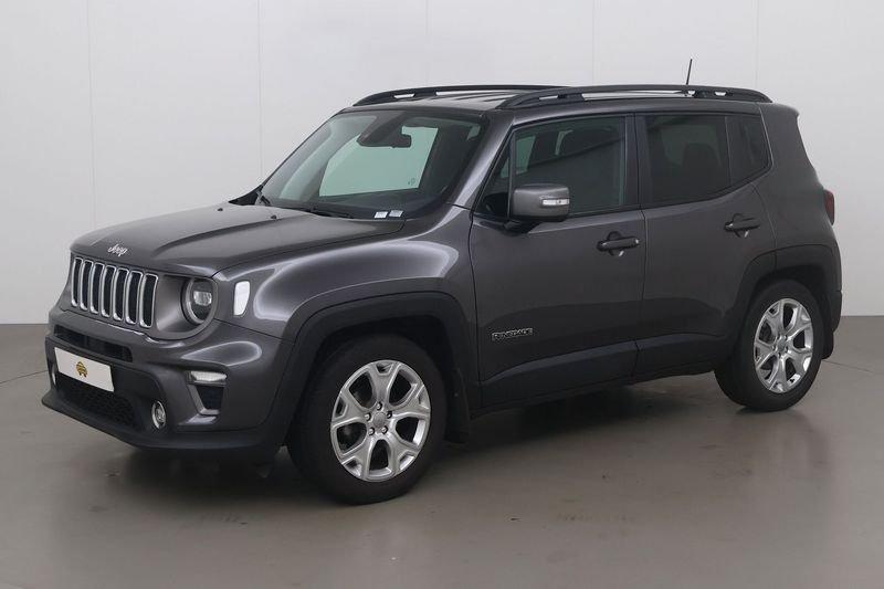 Jeep Renegade limited turbo 120, Autos, Argent ou Gris, Achat, Entreprise, Noir