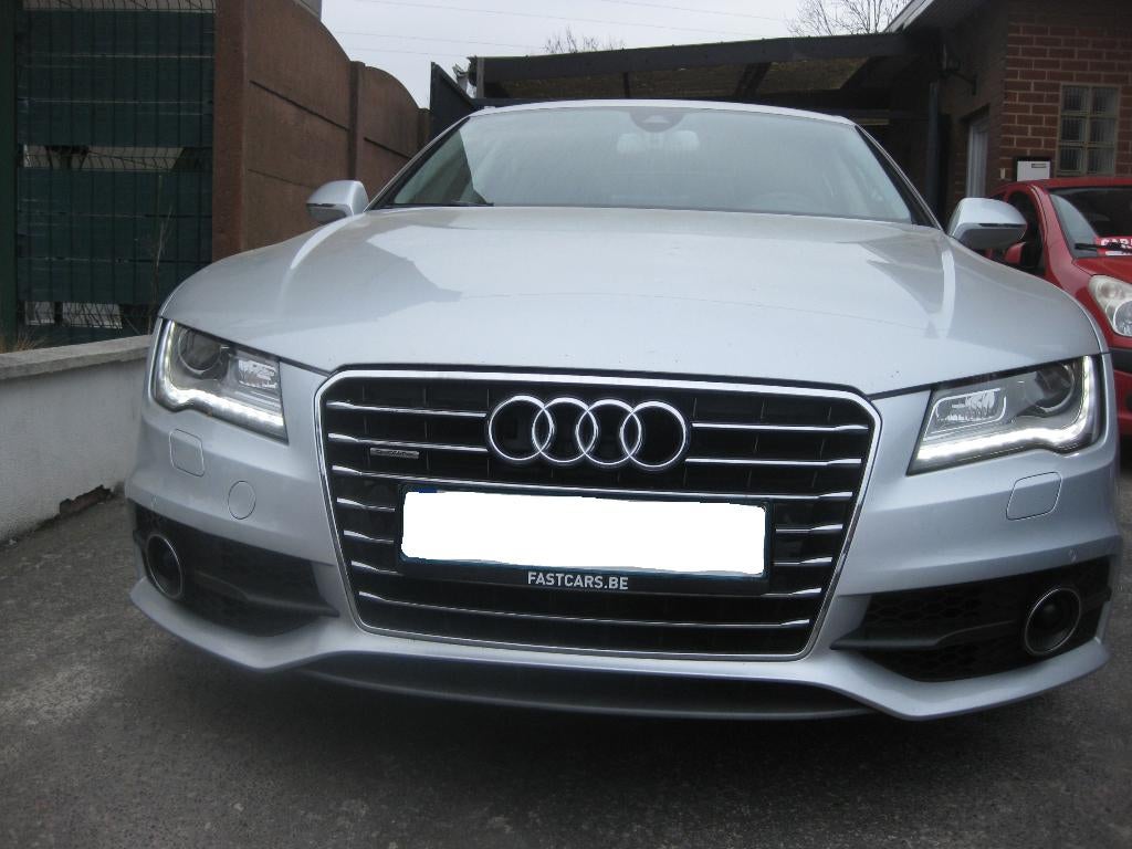 Audi A7 3.0 V6 TFSI Quattro S line S tronic ct ok, Autos, Achat, Entreprise, Carnet d'entretien, Noir