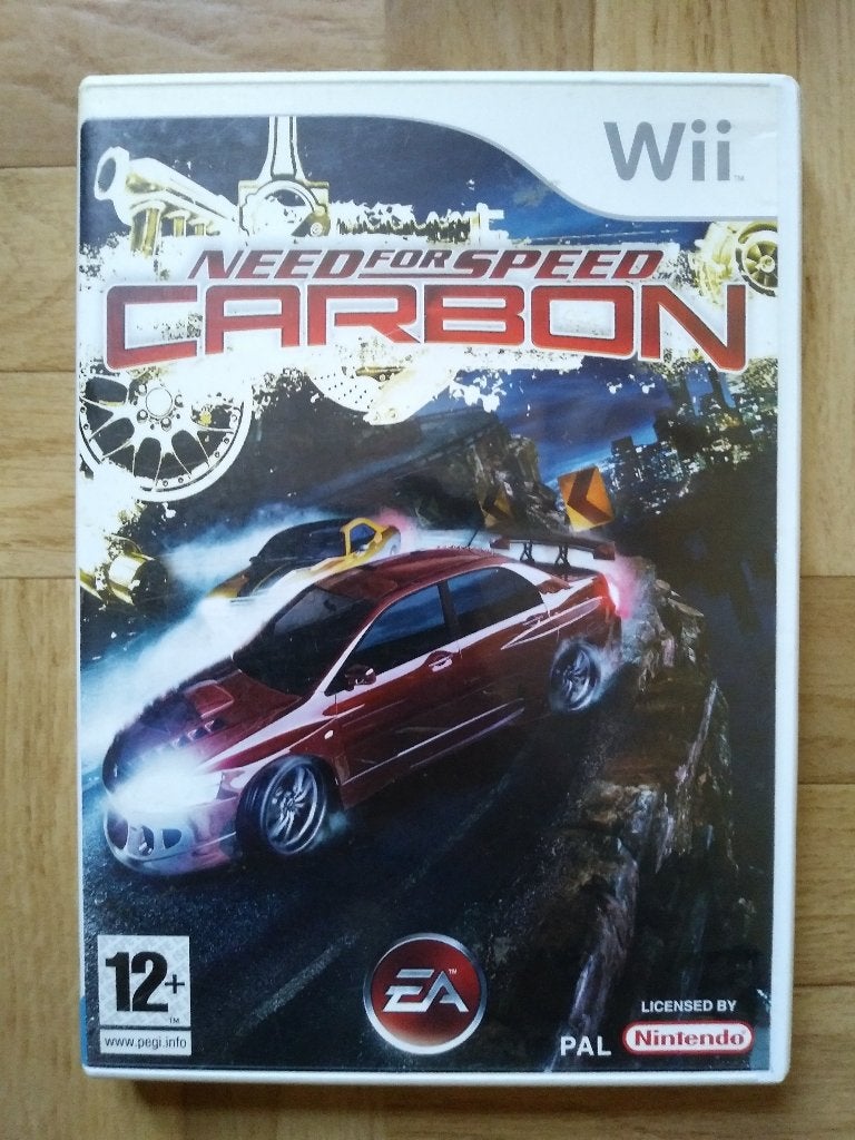 Need For Speed Carbon, jeu de course pour Wii, Enlèvement ou Envoi, 2 joueurs, À partir de 12 ans, Course et Pilotage