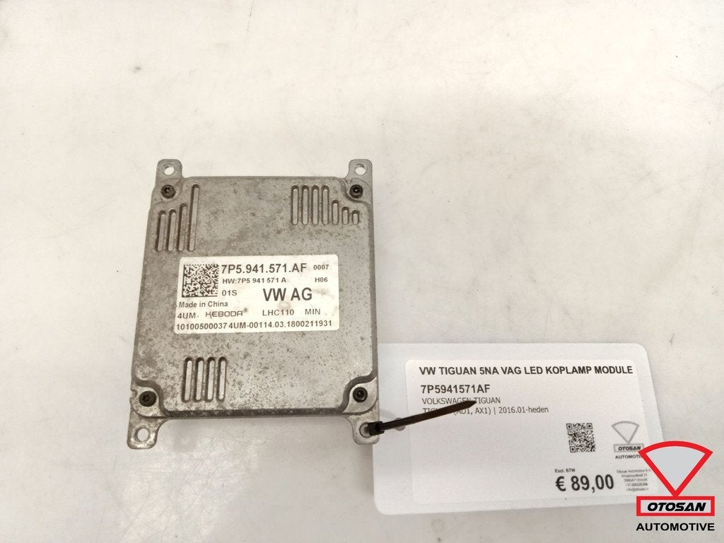 Module de phares LED VAG VW Tiguan 5NA 7P5941571AF, Autos : Pièces & Accessoires, Éclairage, Volkswagen, Volkswagen AG, Vw@volkswagen.de
