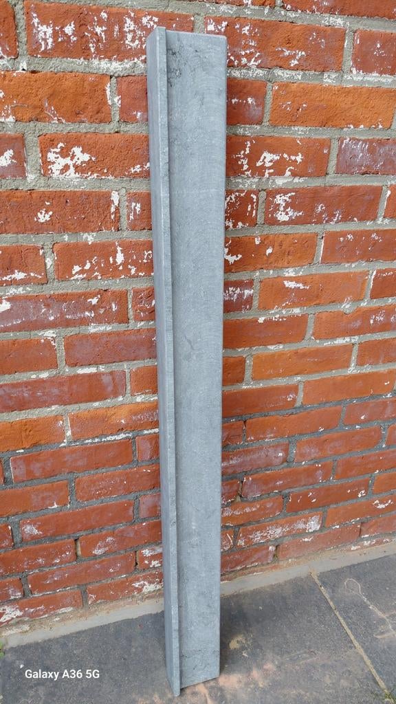 NIEUW natuursteen dorpel grijs, Enlèvement, Neuf, Autres métaux