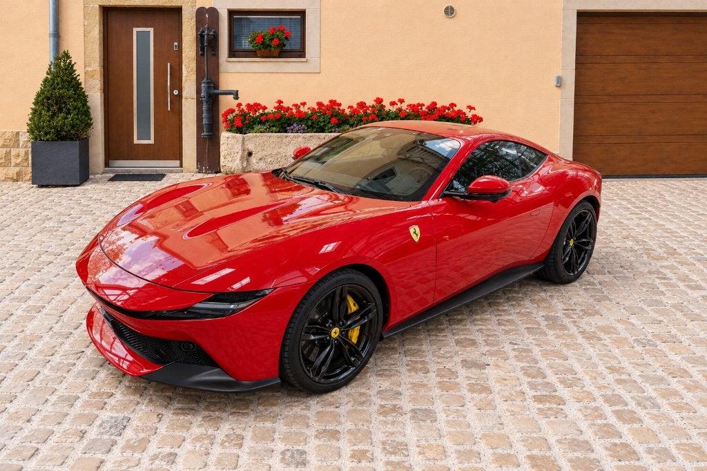 Ferrari Amalfi/ACC/360/Sièges ventilés/Carbone/Magneride, Autos, Rouge, Cuir et Alcantara, Achat, Euro 6