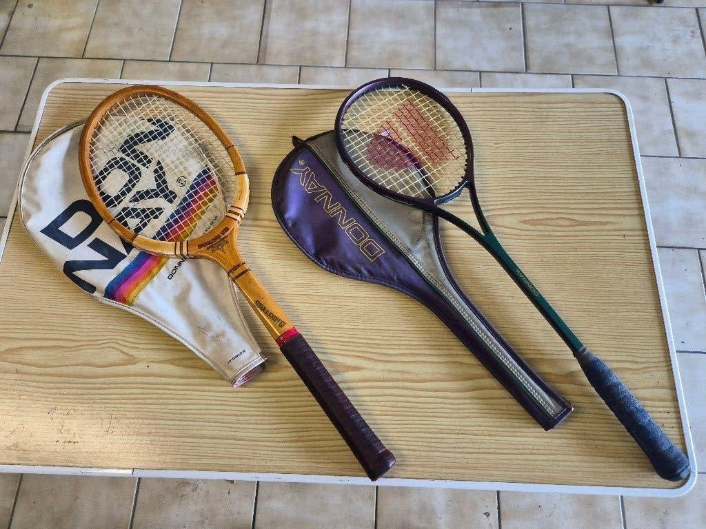 RAQUETTES DONNAY VINTAGE, Sport en Fitness, Tennis, Ophalen, Gebruikt, Racket, Overige merken