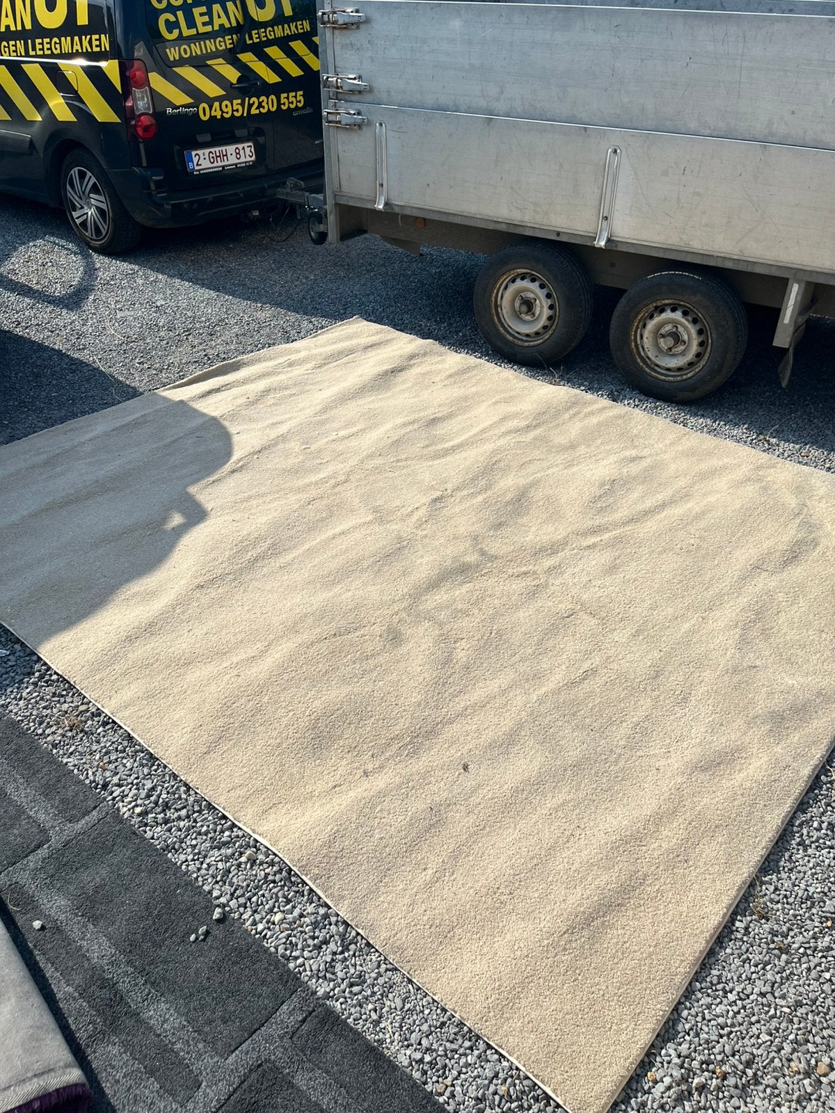 Tapijt nieuw, Huis en Inrichting, Stoffering | Tapijten en Vloerkleden, Ophalen