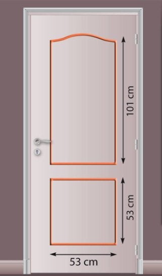 Moulures – déco de portes – kit à assembler, Enlèvement, Neuf