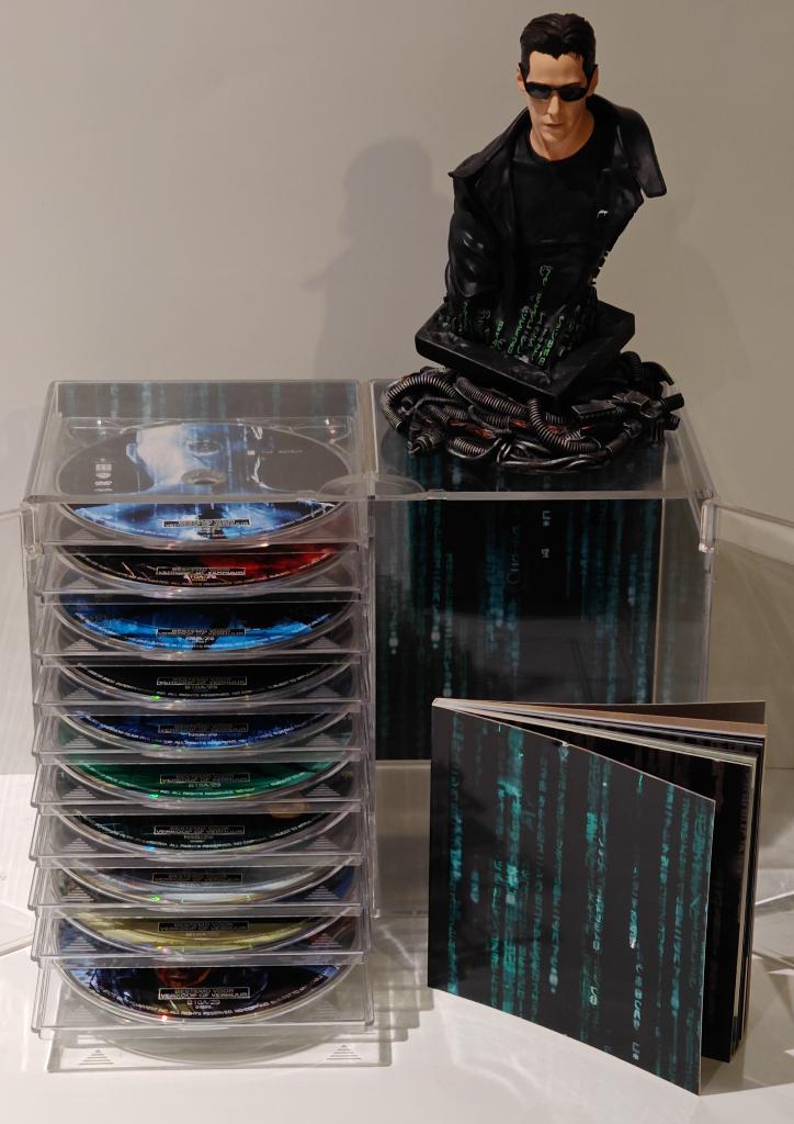 The Matrix Ultimate Collection 10‑DVD Boxset Neo‑beeld boek, Alle leeftijden, Ophalen of Verzenden, Zo goed als nieuw, Science Fiction