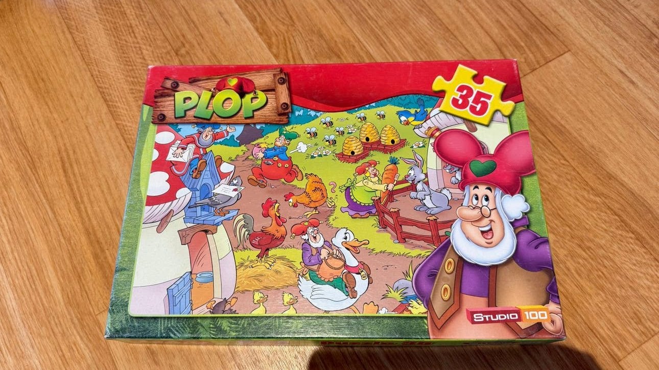 Plop puzzel, Ophalen of Verzenden, Zo goed als nieuw