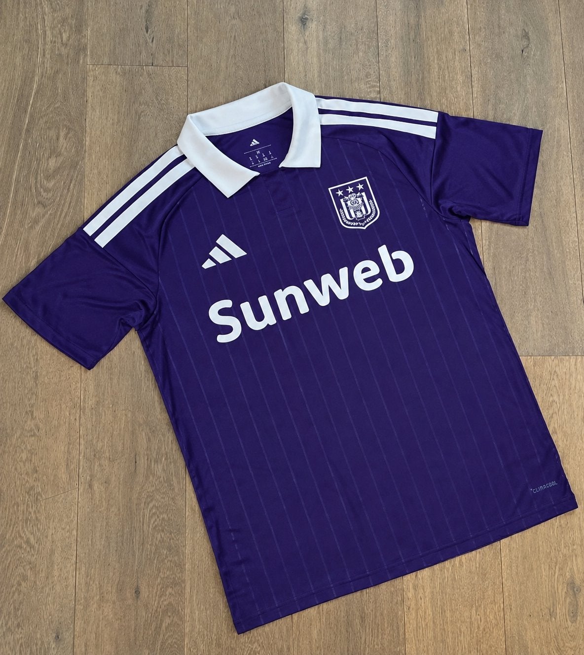 RSCA Anderlecht Voetbalshirt Paars – Maat M, Taille M, Enlèvement ou Envoi, Neuf, Maillot