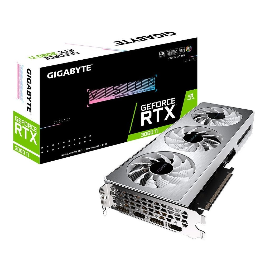 Gigabyte GeForce RTX 3060 Ti, Informatique & Logiciels, Cartes vidéo, HDMI, Enlèvement ou Envoi, GDDR6, PCI-Express 4