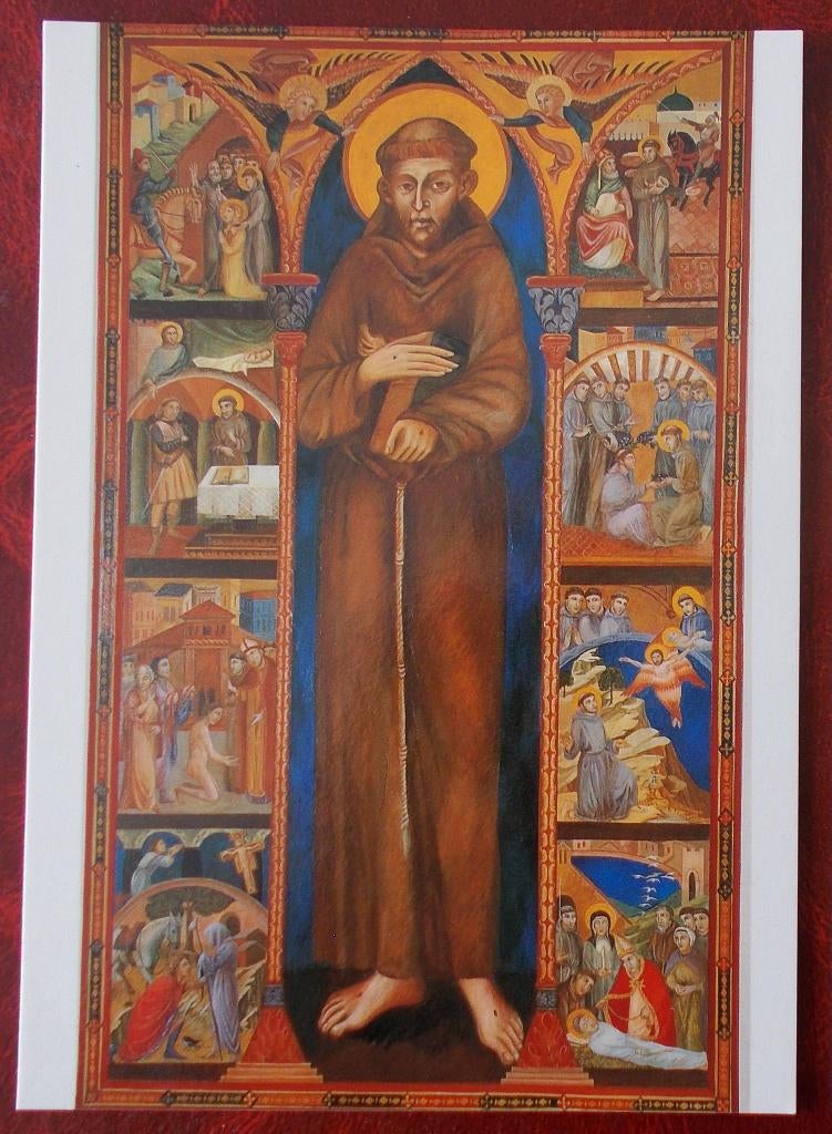 Religie - H. Franciscus van Assisi, Verzenden, Ongelopen, Overige thema's