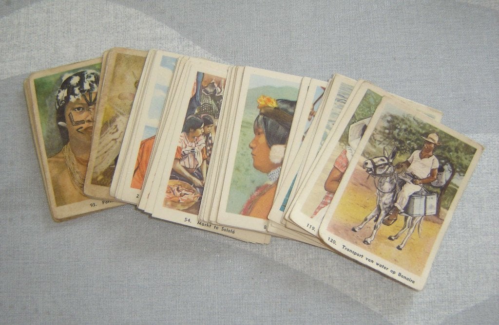 Chromos DE FAAM lotje, Gebruikt, Verzenden, 1940 tot 1960, Prent