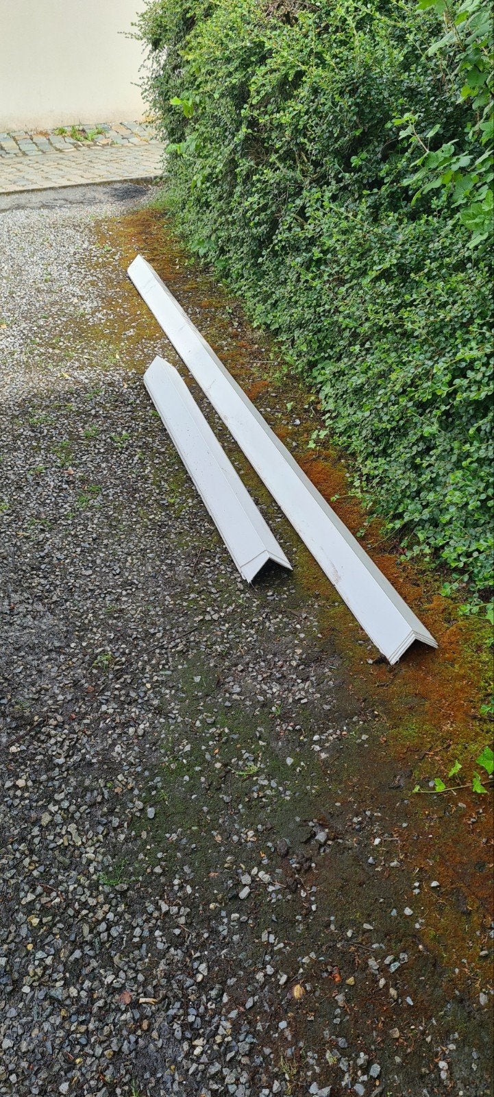 Cornières blanches 90degrés 10x10, Enlèvement