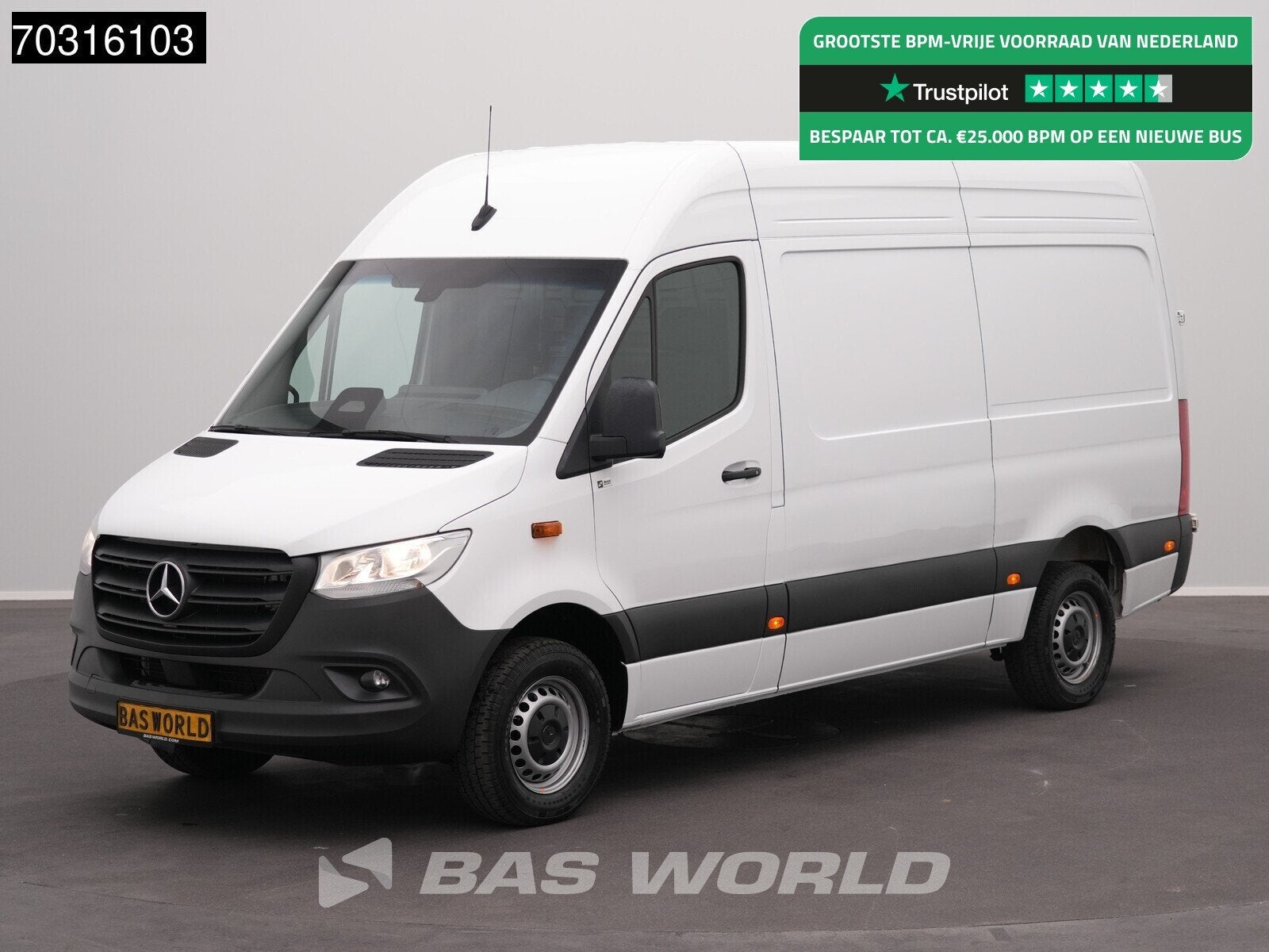 Mercedes Sprinter 317 CDI Automaat 2025 Model L2H2 170PK Nav, Achat, Euro 6, Entreprise, Mercedes-Benz