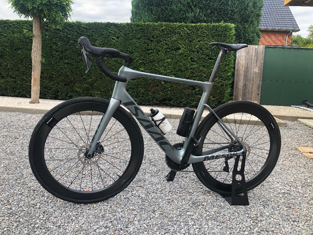ISAAC MESON/M 58/SCOPE S5 WIELEN, Fietsen en Brommers, 57 tot 61 cm, Ophalen, Zo goed als nieuw, Carbon