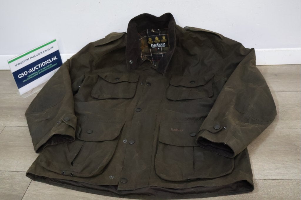 Oude Barbour Wax Jas, Jardin & Terrasse, Vêtements de travail