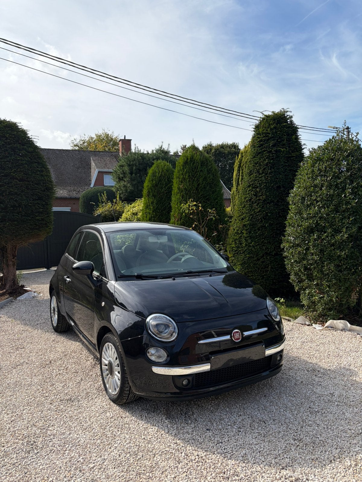 Fiat 500 1.2 Lounge 30000KM! PANORAMIQUE !, Auto's, Voorwielaandrijving, Stof, 4 cilinders, 400 kg