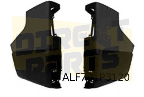 Fiat / Nissan / Opel / Renault achterbumperhoekset Links+Rec, Neuf, Arrière, Fiat, -