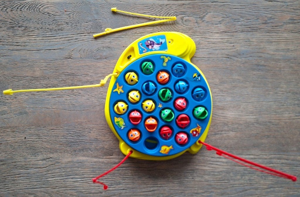 Visjesspel, Ophalen, Gebruikt, Jongen of Meisje
