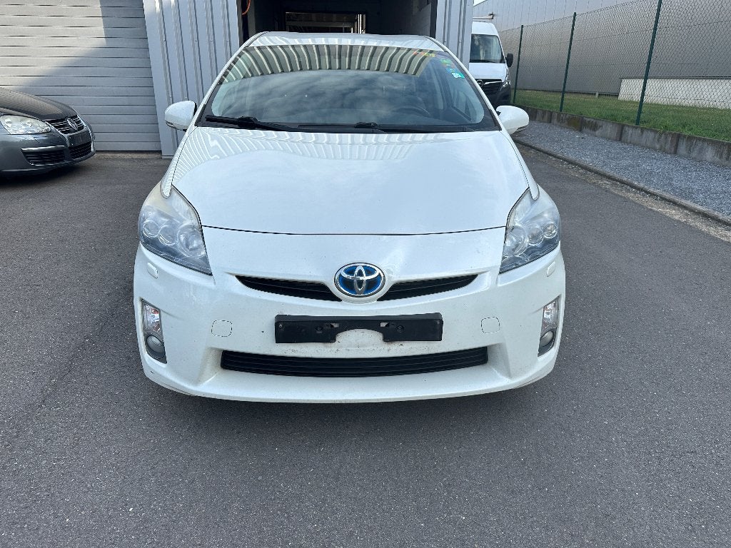Toyota Prius, 1.8 benzine + elektrisch, hybride, AUTOMAAT, Euro 5, Stof, 4 cilinders, Wit