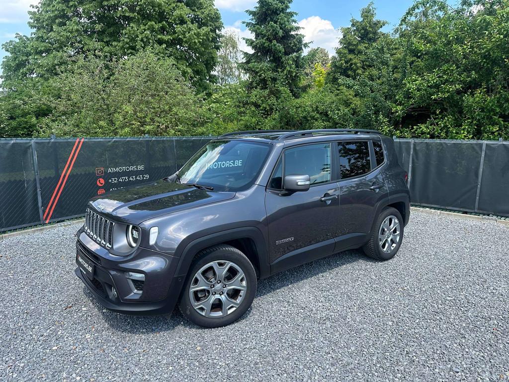 Jeep Renegade LEDER | AIRCO | NAVI | CAMERA | C.C. | 1.3 T4, Auto's, Jeep, Automaat, USB, 4 cilinders, Leder