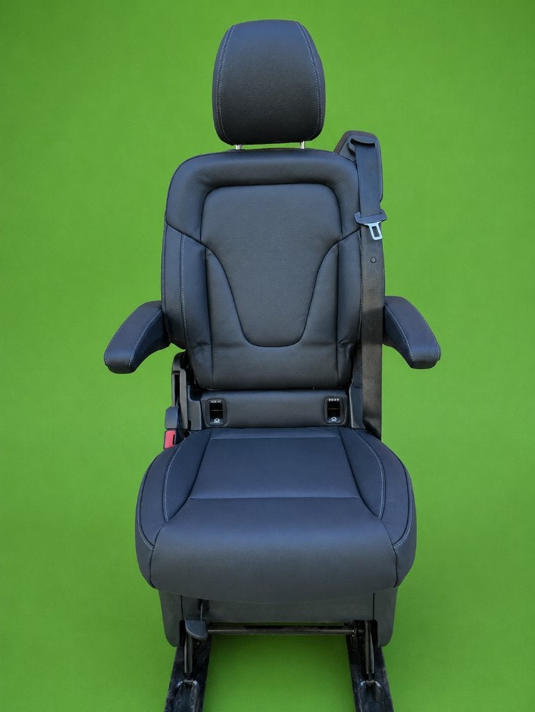 Sièges en cuir noir Mercedes Classe V 2 pièces, Autos : Pièces & Accessoires, Enlèvement, Neuf, Mercedes-Benz