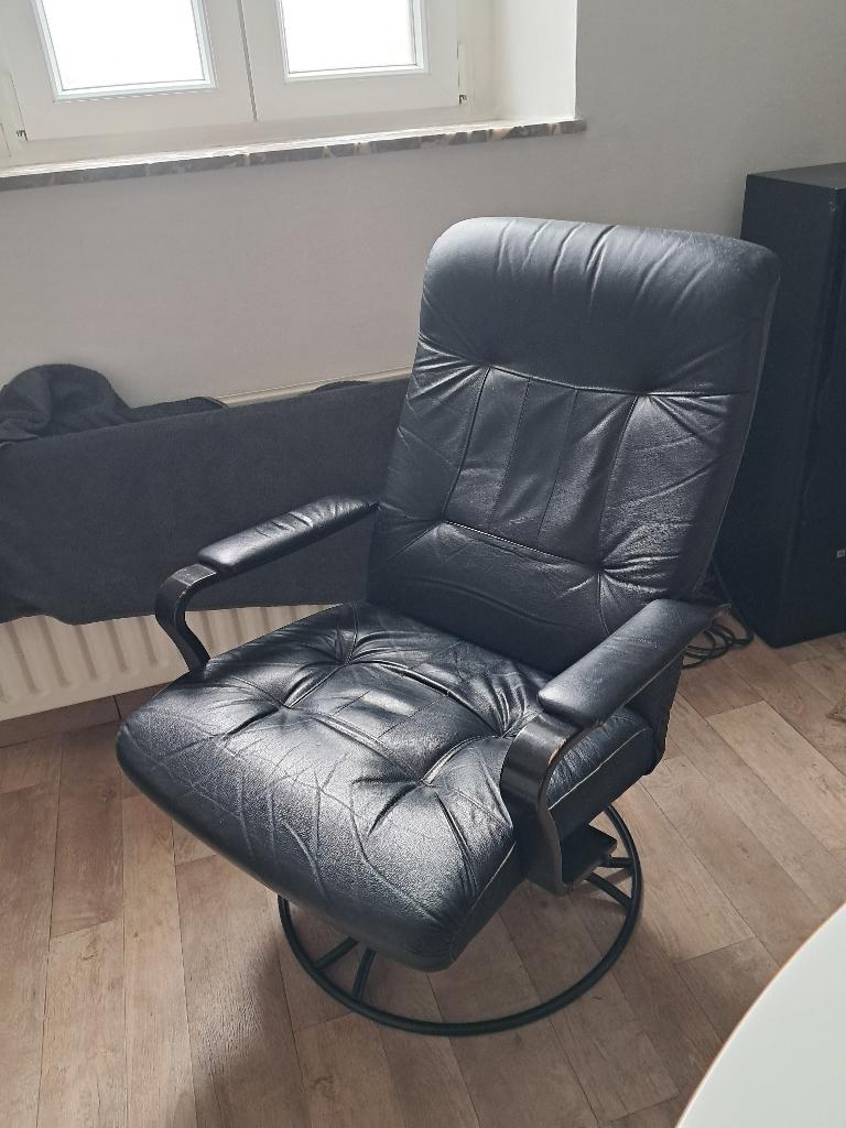 Fauteuil, Enlèvement, Cuir