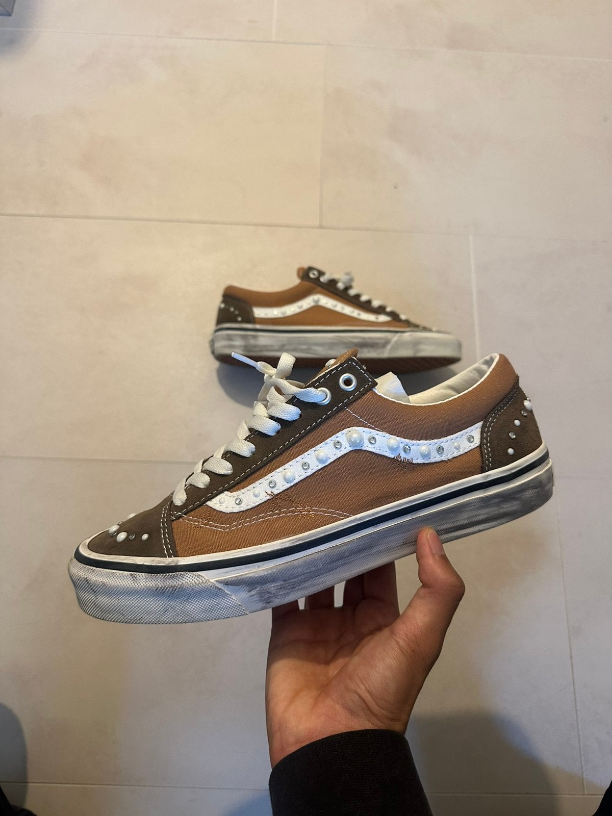 Vans LX Old Skool 36 “Pearlized Pack – Vintage Cocoa Brown”, Bruin, Overige typen, Nieuw, Ophalen of Verzenden