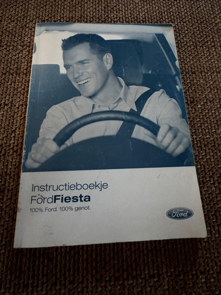 Origineel Instructieboekje Ford Fiesta (2002 - 2005) – Neder, Auto diversen, Handleidingen en Instructieboekjes, Ophalen of Verzenden