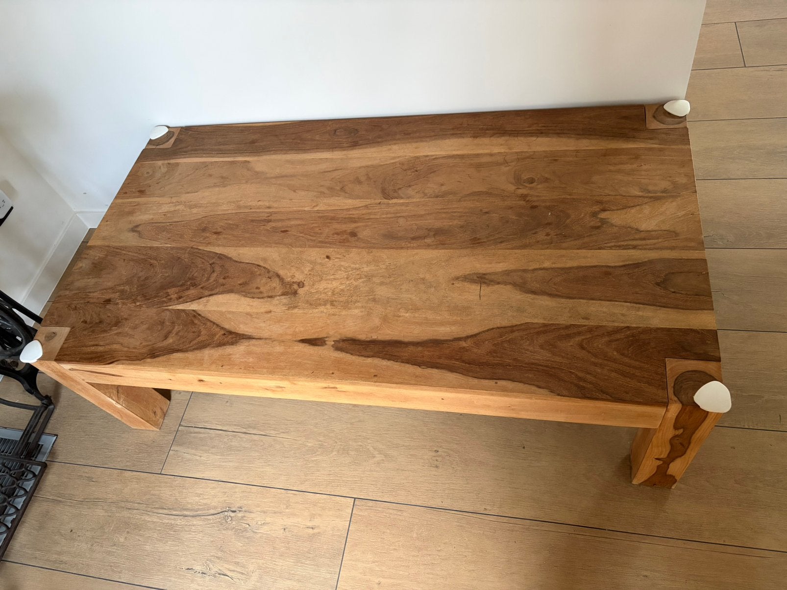 Salon tafel Teak, Ophalen, Zo goed als nieuw