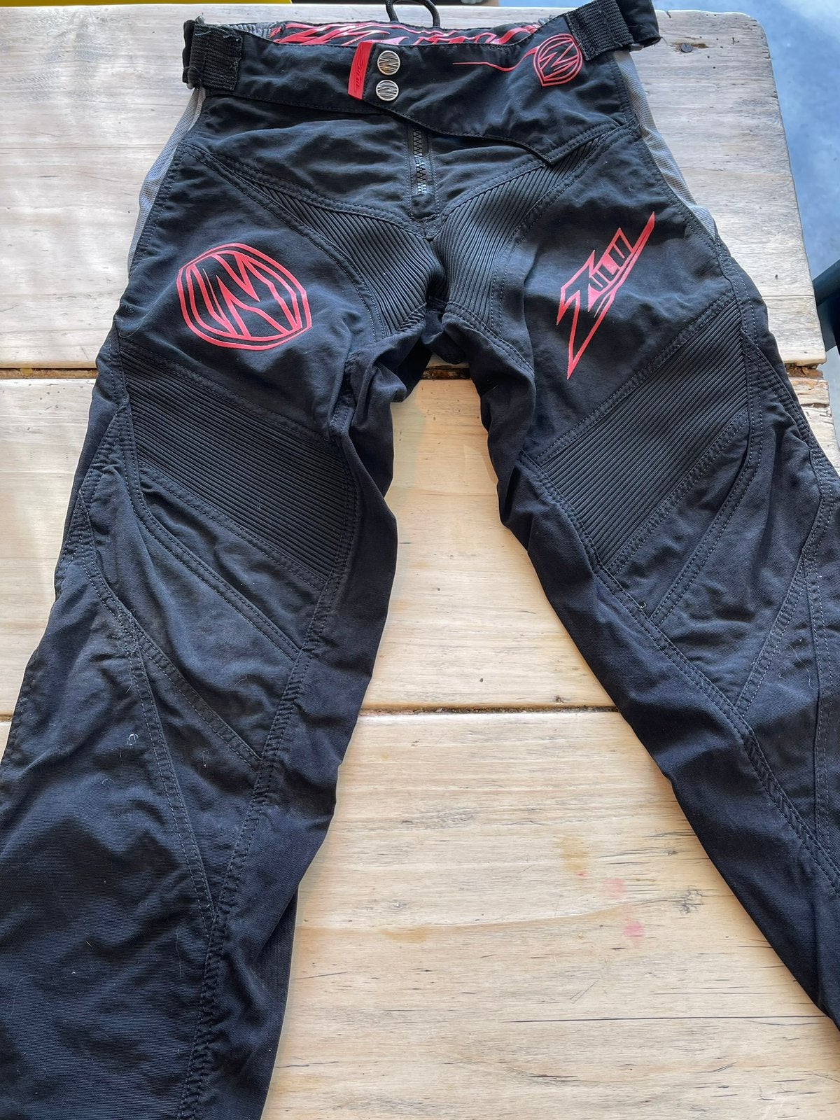 BMX broek Zulu Y24, Motoren, Kleding | Motorkleding, Ophalen, Tweedehands, Kinderen