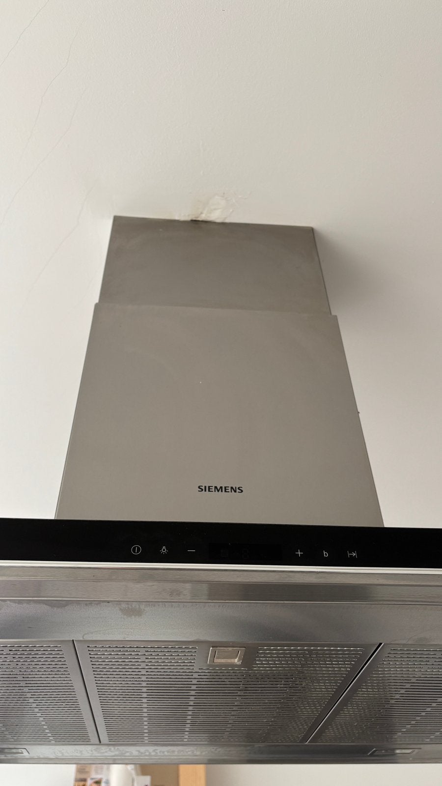 Dampkap Siemens, Electroménager, Enlèvement, Comme neuf, Autoportant, Hotte pour îlot
