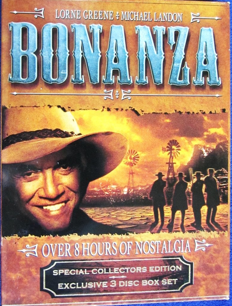 DVD BOX WESTERN- BONANZA (1959-1973) OP 3 SCHIJFJES, Cd's en Dvd's, Dvd's | Actie, Engels, Alle leeftijden, Nederlands, Overige genres