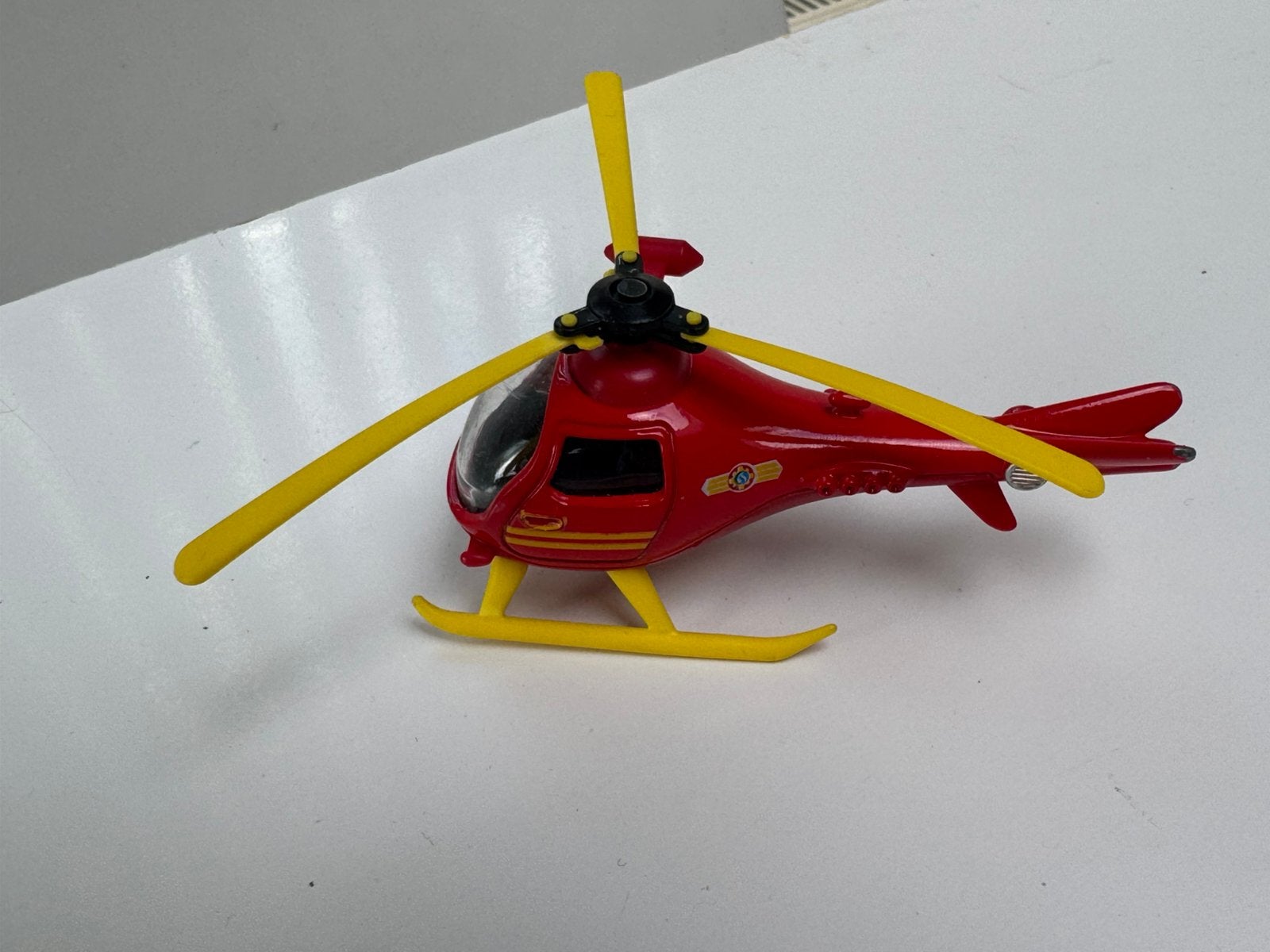 Rode helicopter - Dickie Toys, Ophalen, Zo goed als nieuw