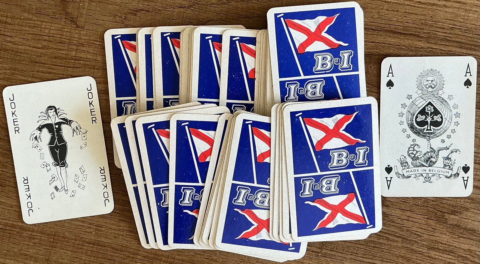 Jeu de cartes BRITISH INDIA STEAM NAVIGATION COMPANY, Collections, Cartes à jouer, Jokers & Jeux des sept familles, Enlèvement ou Envoi