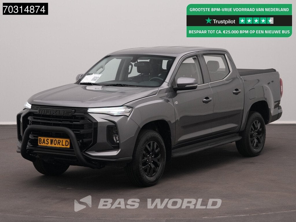Maxus T90 EV T90 89kWh WLTP 471km Black Edition Trekhaak Bul, Auto's, Bestelwagens en Lichte vracht, Bedrijf, Te koop, Achteruitrijcamera