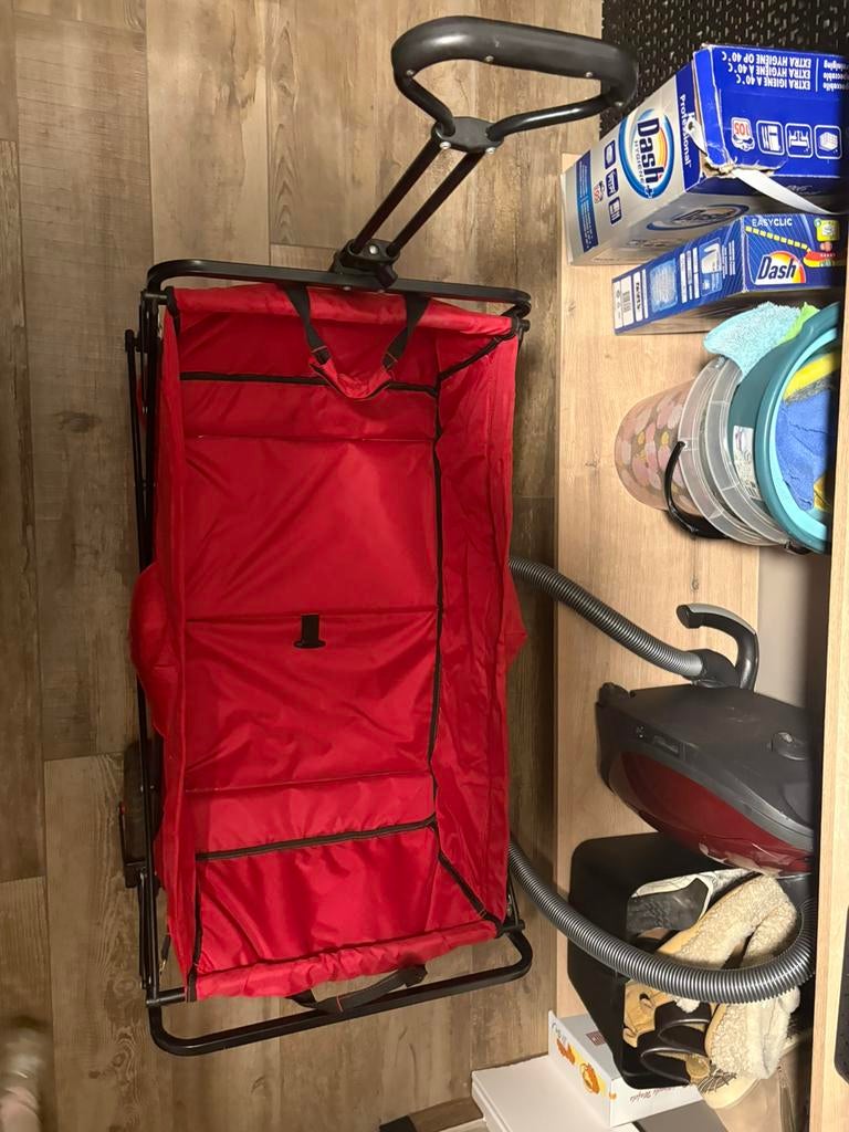 Opvouwbare bolderkar, Ophalen, Zo goed als nieuw